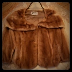 Vintage Fur Cape